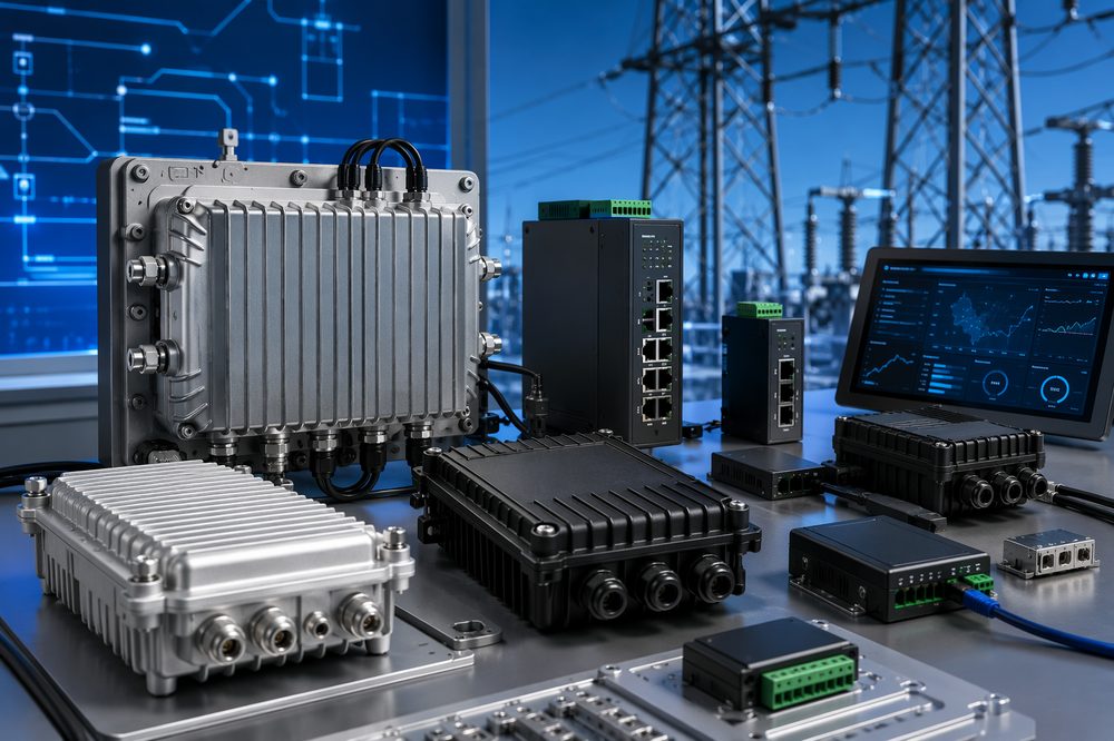 Industrial IoT and electrical safety product matrix visual