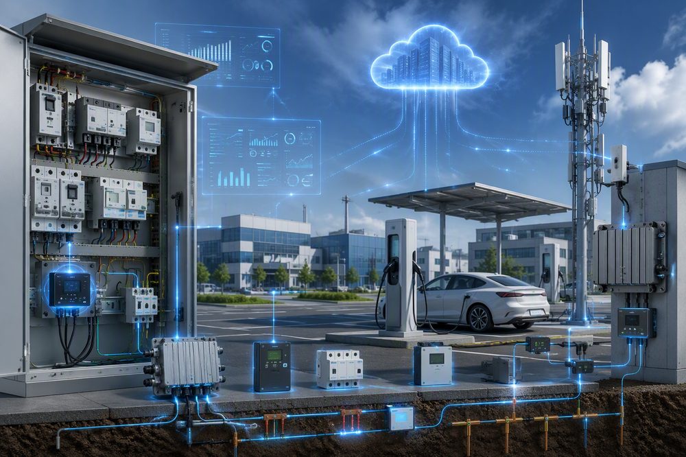 Digital energy application scenarios visual