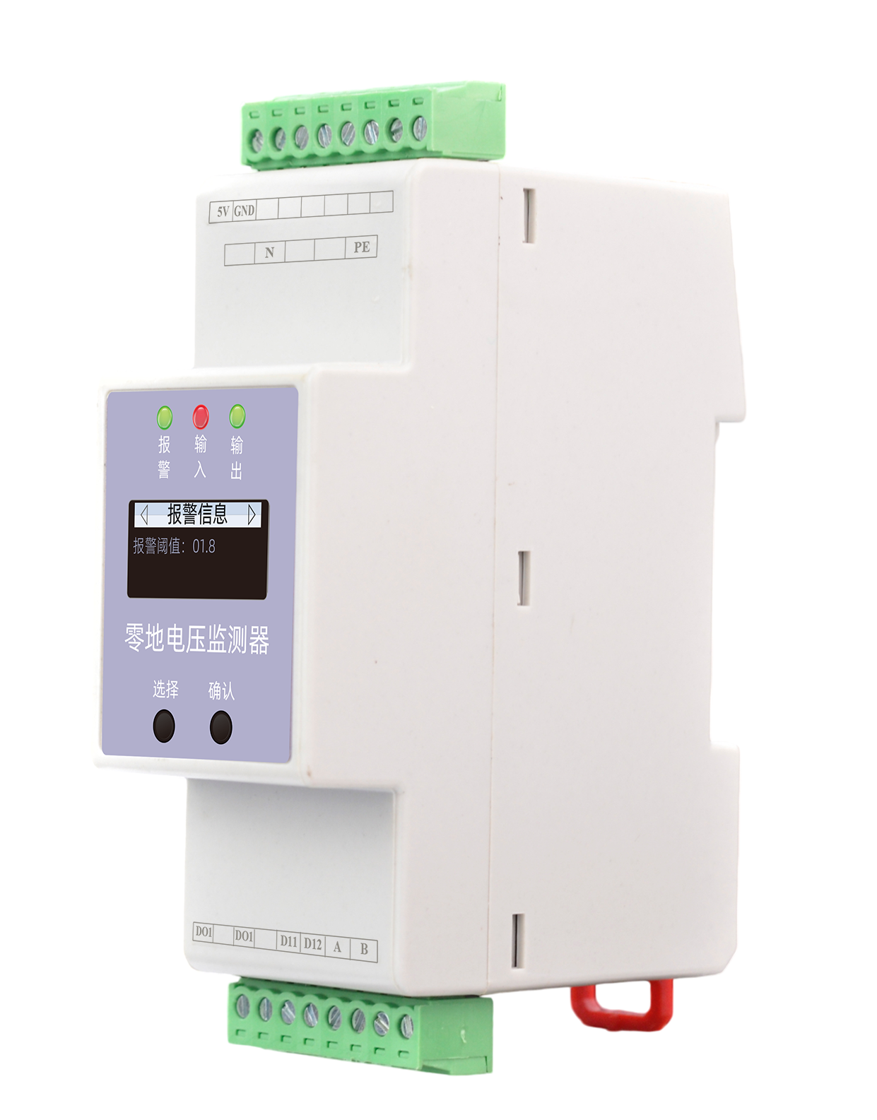 ESP Neutral-Ground voltage Monitor Front